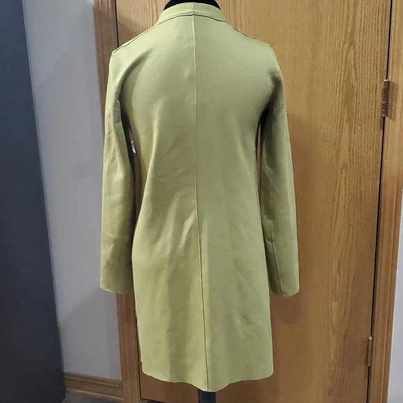 Carolina Belle NWT sage green open front big pocket cardigan jacket - Picture 4 of 6